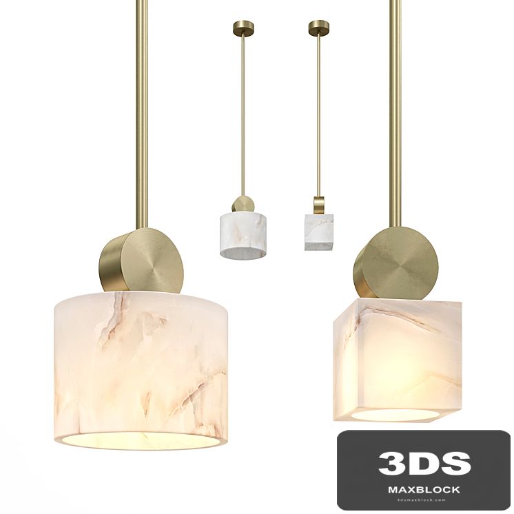 Pendant Etruscan Round and Square pendant lamps from Eichholtz