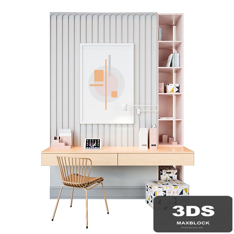 Workplace in the nursery