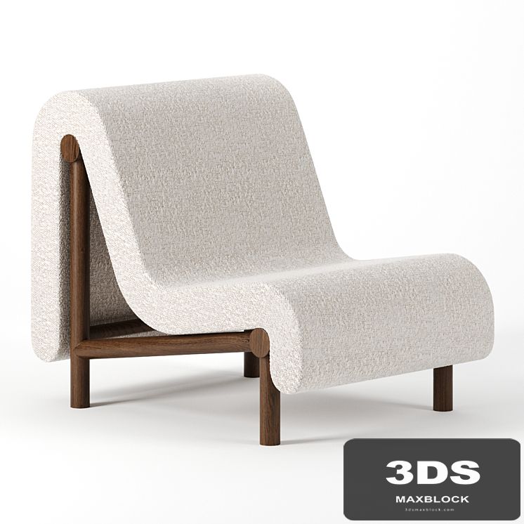 Melt Lounge Chair by Bower Studio