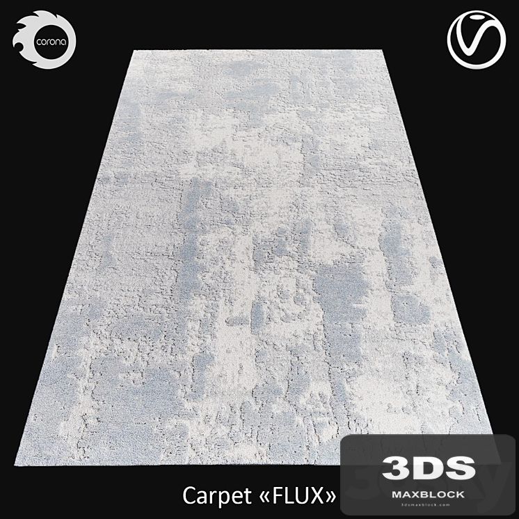 Belgian wool carpet "FLUX"