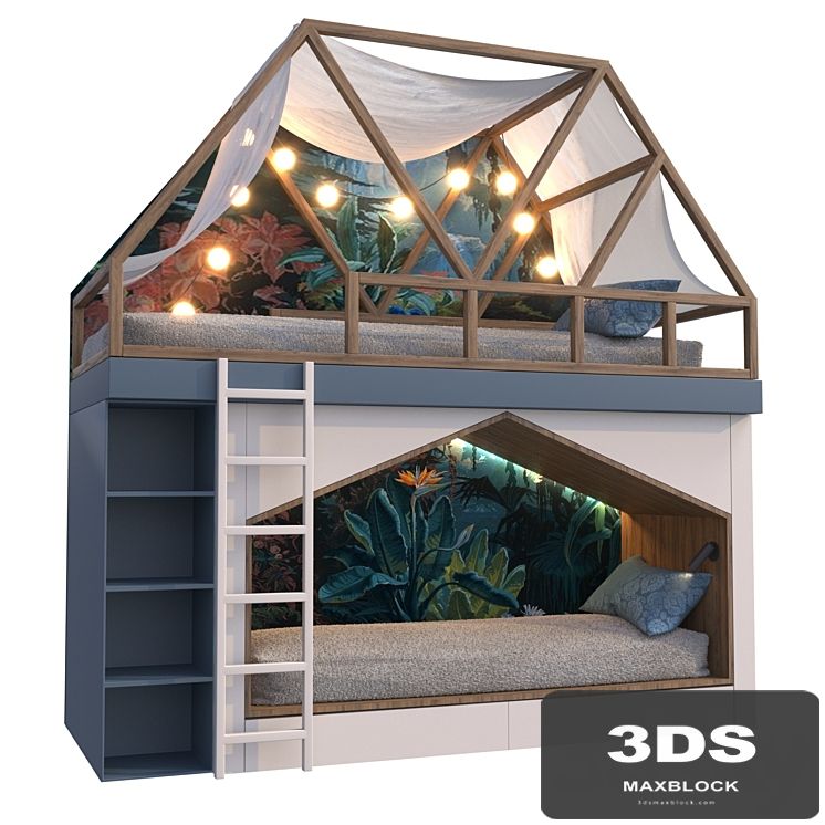 Children bunk bed