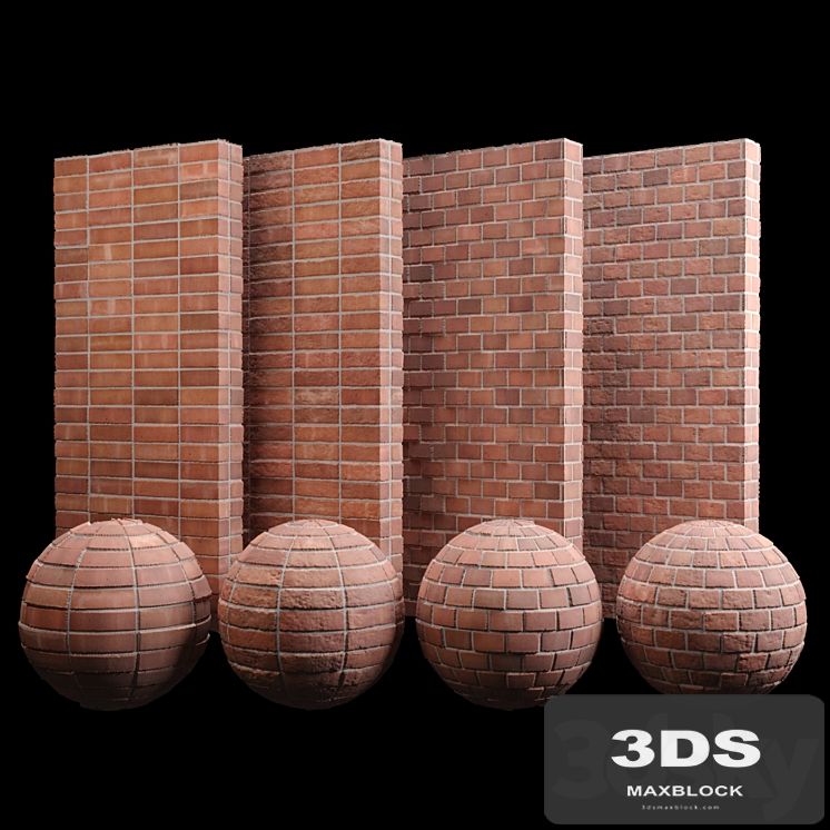 Red Brick Tiles 02