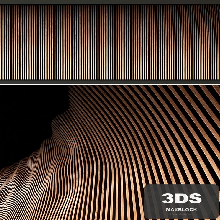Parametric panel hall n1 / Parametric panel for hall