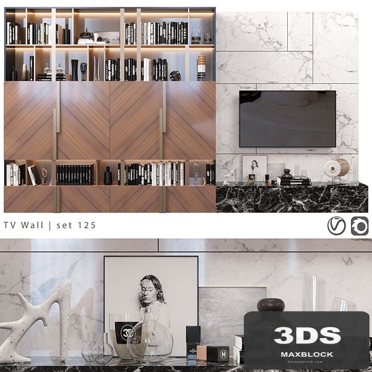 TV Wall | set 125