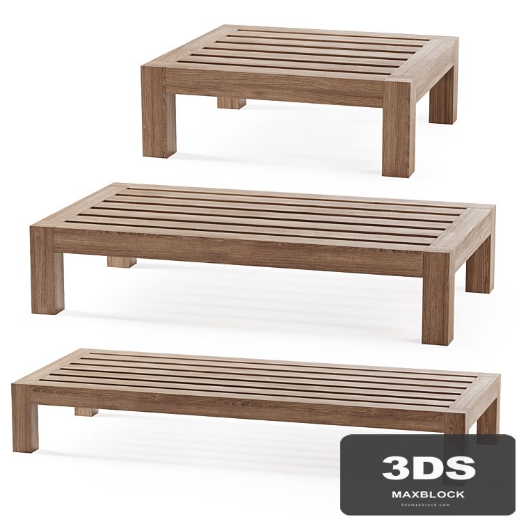 Lars coffee tables by Piet Boon