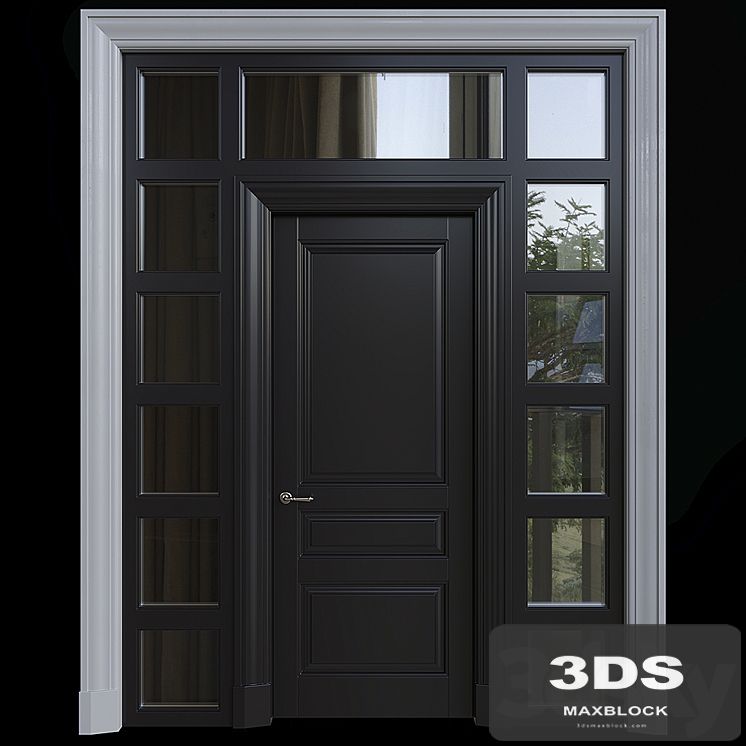 American style door