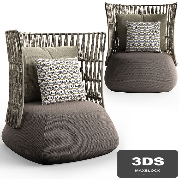Armchair B&B Fat-Sofa Outdoor FA91A