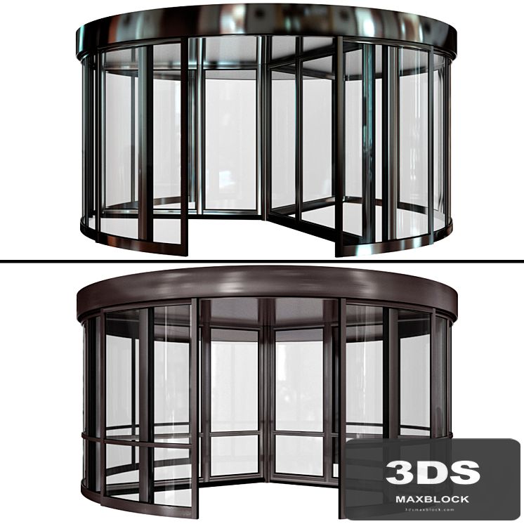 Revolving entrance doors
