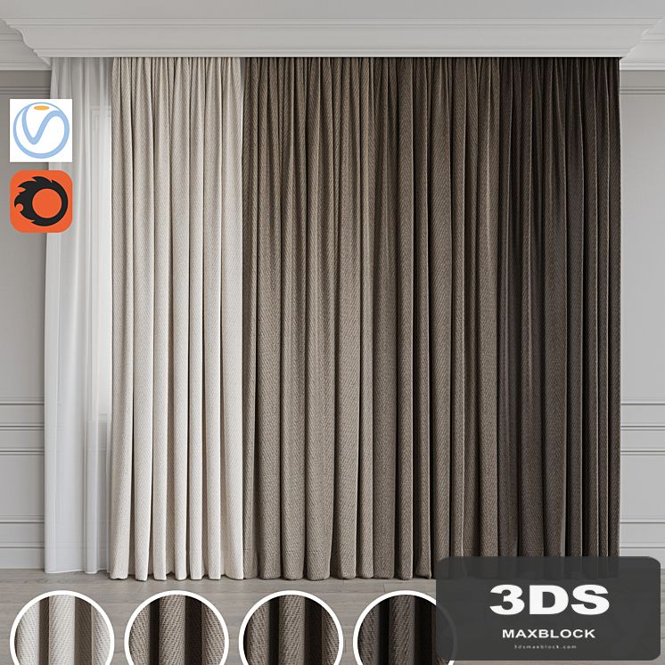 Set of curtains 83