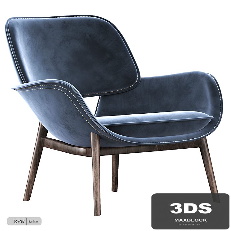 Poltrona Frau Martha chair