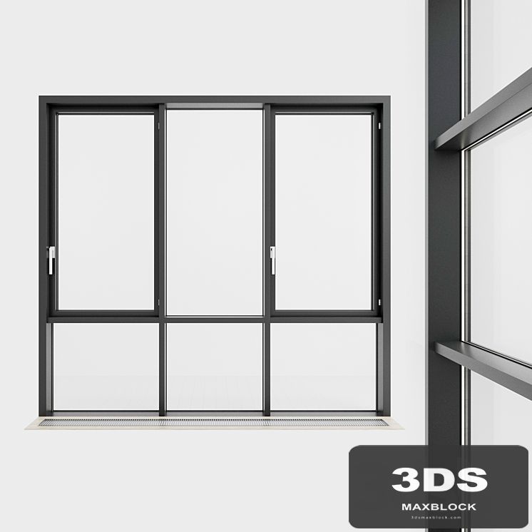 Panoramic glazing. Stained glass. 67