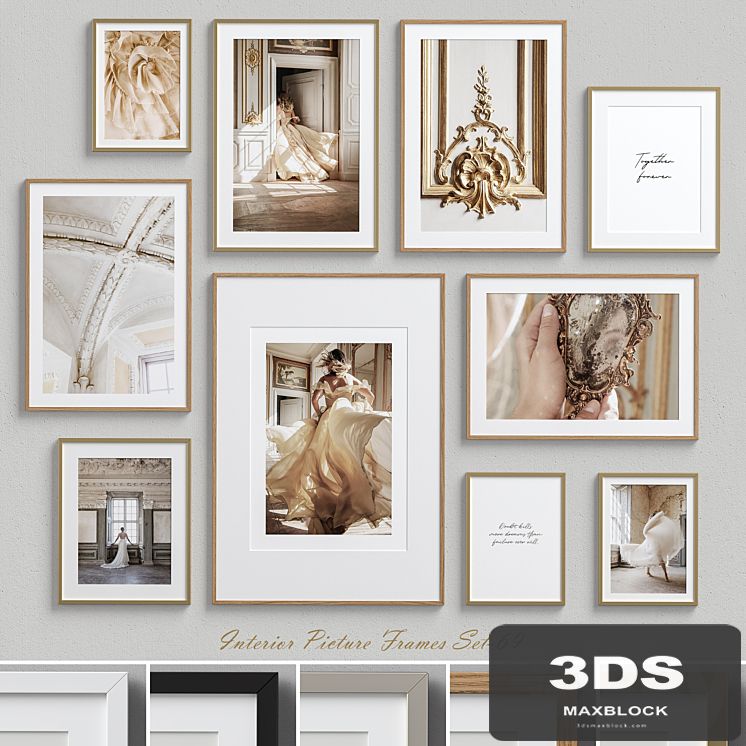 Interior Picture Frames Set-69