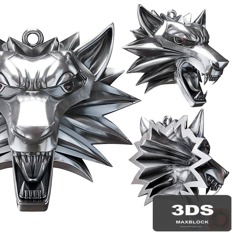 Medallion Witcher for 3D printer
