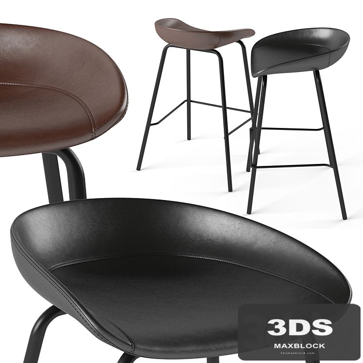 ZEIL Lowback Kitchen bar and counter stool