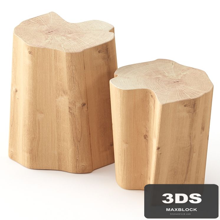 Stump coffee tables