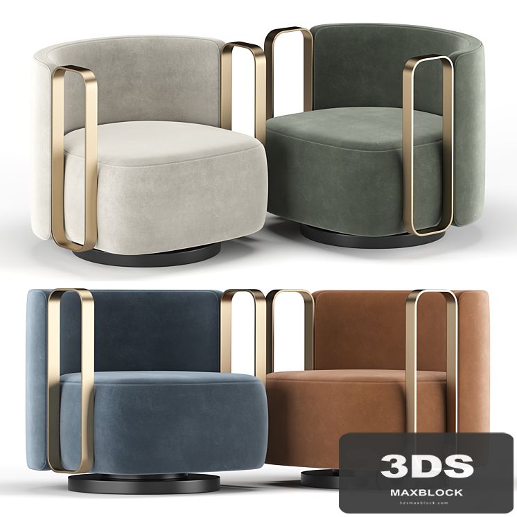 Kelly bracelet armchair