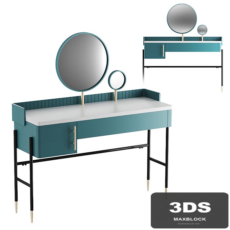 furniture set Lali Dressing Table, Lali Chest of Drawers, Lali Bedside Table