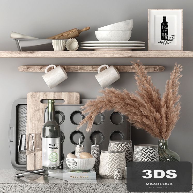 Kitchen Decorative Set - 06
