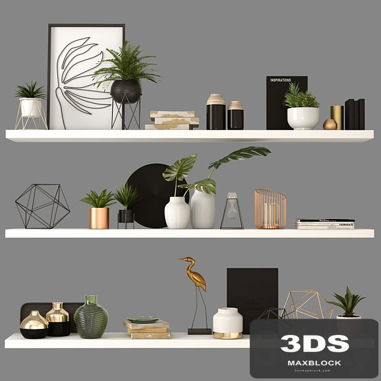 Decor Set Shelves