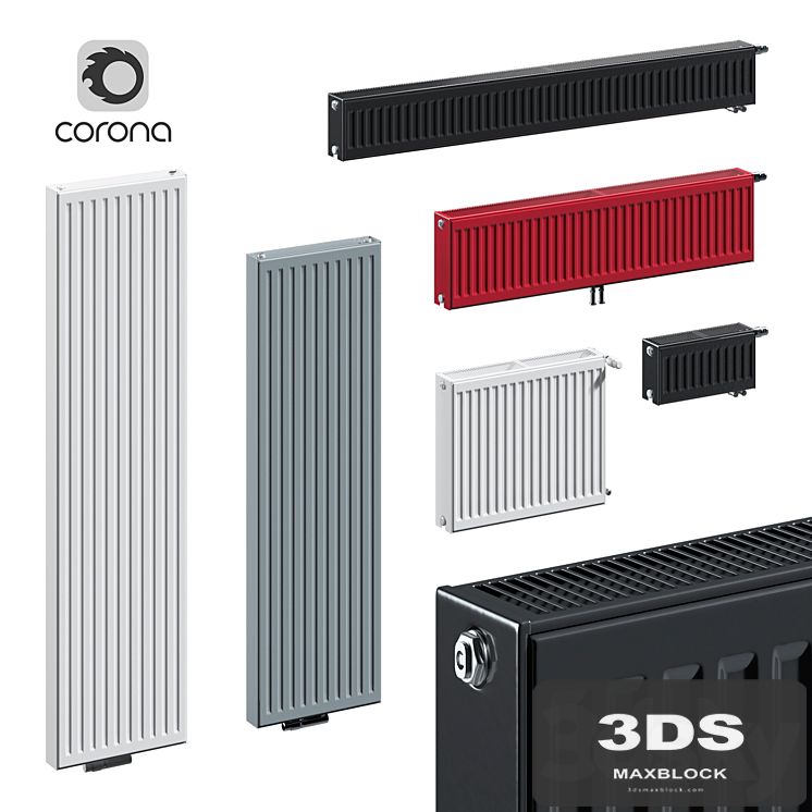Purmo Compact C 22, Ventil CV 22, Vertical VR 21C, Ventil M CVM 22