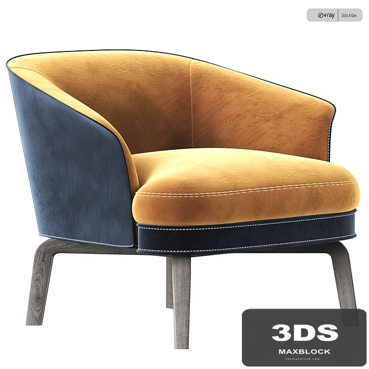 Poltrona Frau Nivola chair