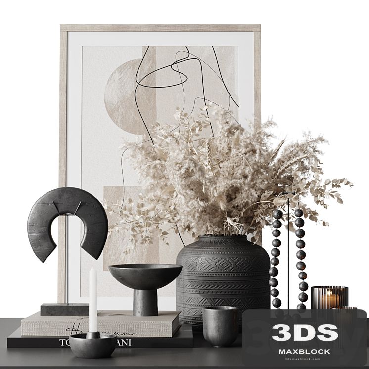 Pampas decor set 1