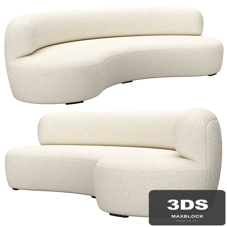 Sofa 280 by Pierre Augustin Rose