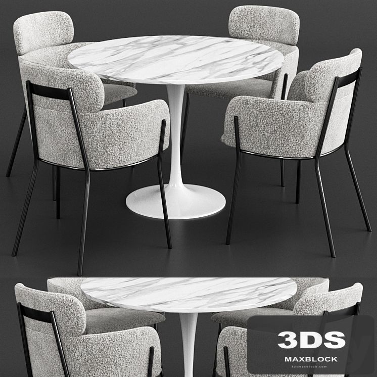 CB2 & Knoll Dinning Set