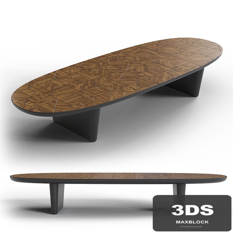 Roche Bobois Patchwork cocktail table