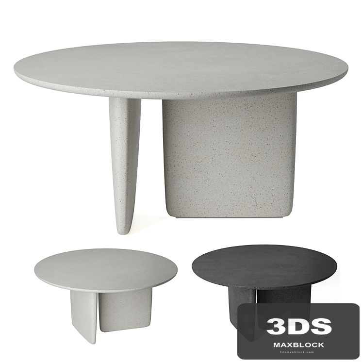 Small Tobi-Ishi outdoor table 2. B&B Italia