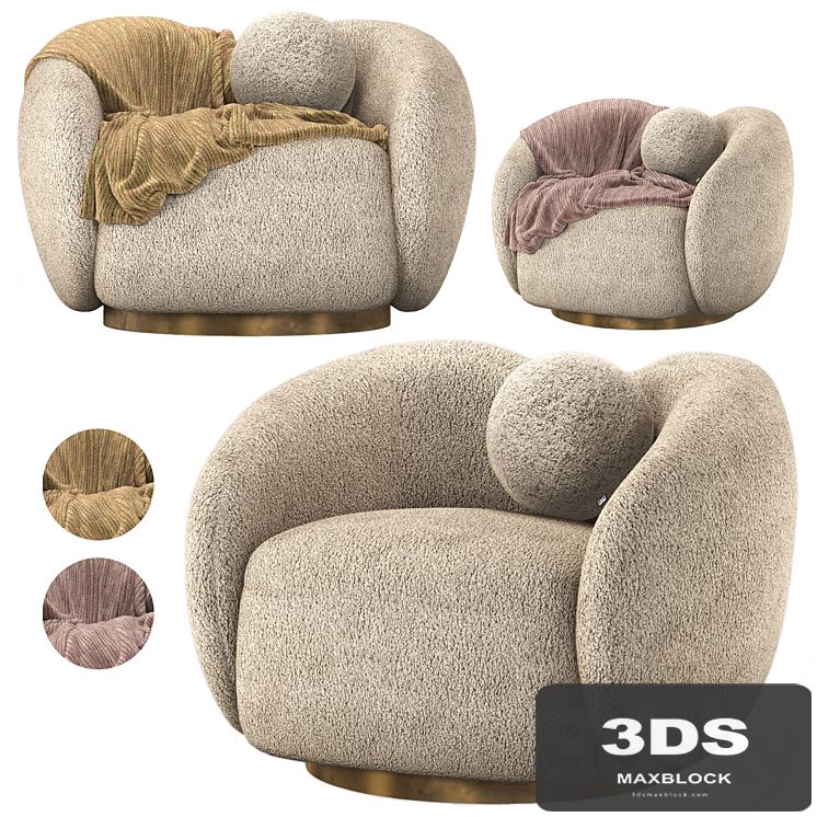 Eichholtz_SWIVEL CHAIR DIEGO
