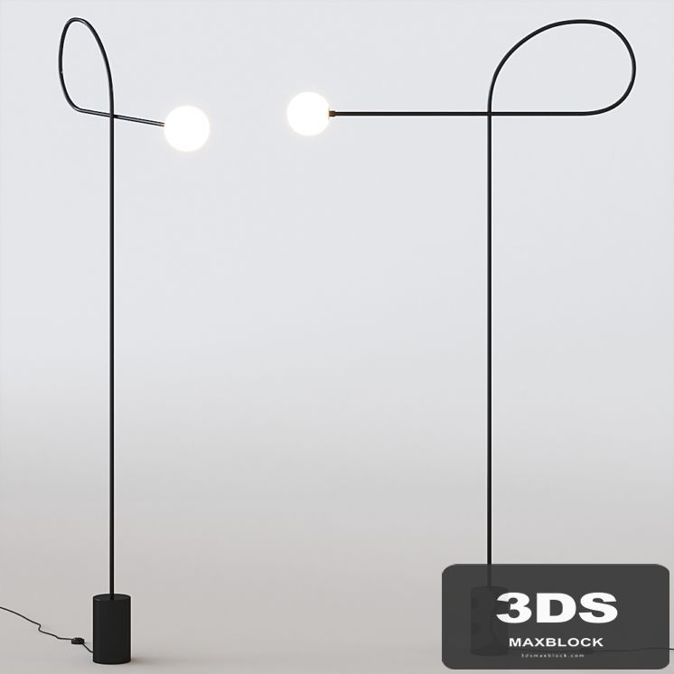 Bow Floor Lamp by Estudio Persona