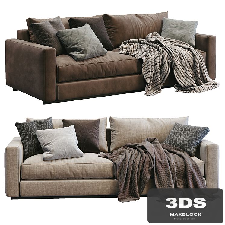 Ferlea Sofa Simple (2 color version)