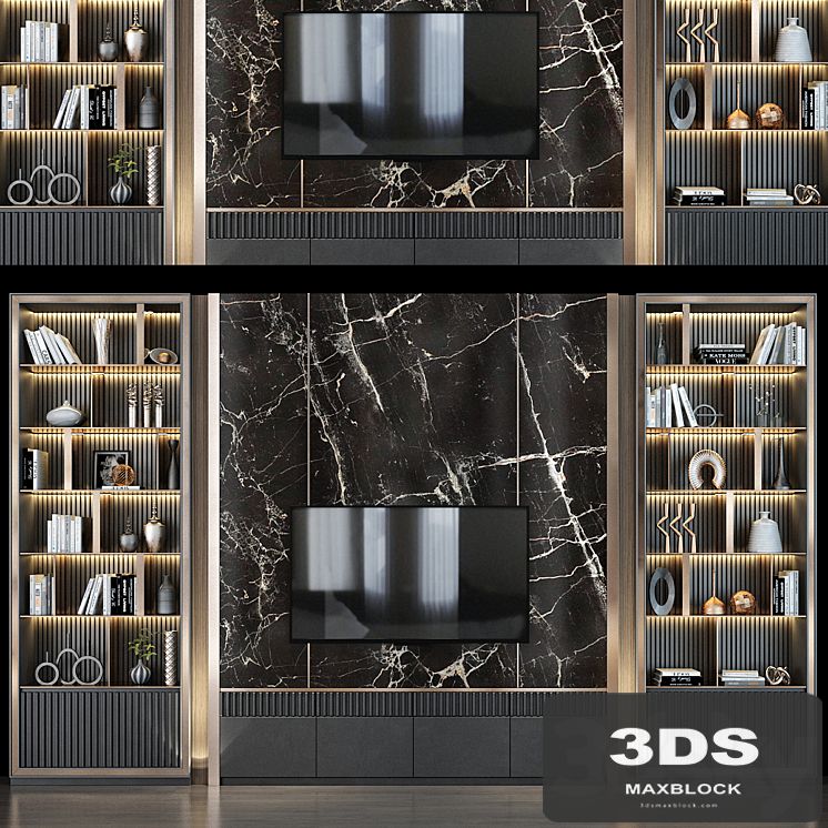 TV shelf 0268