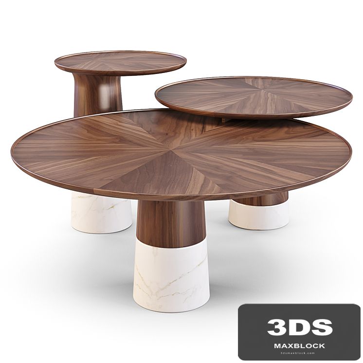 Roche Bobois: Colorado - Coffe and Side Tables
