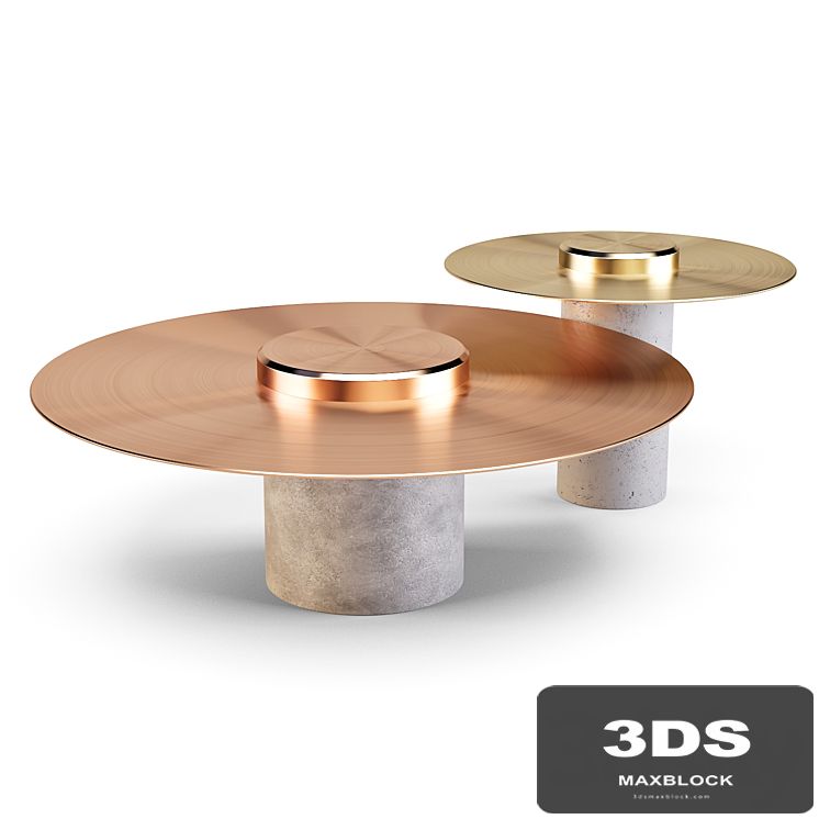 Roche Bobois: Canotier - Coffe and Side Tables