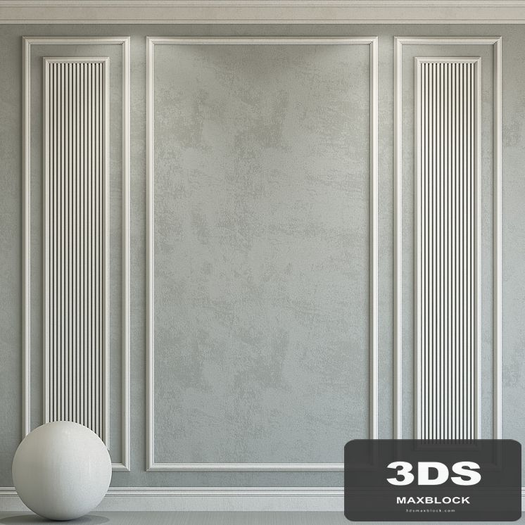 Decorative plaster with molding 116