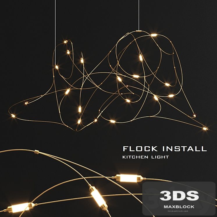 Moooi flock light