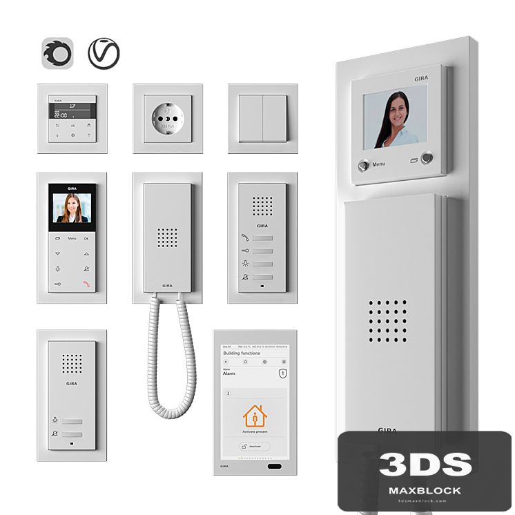 Gira door communication system