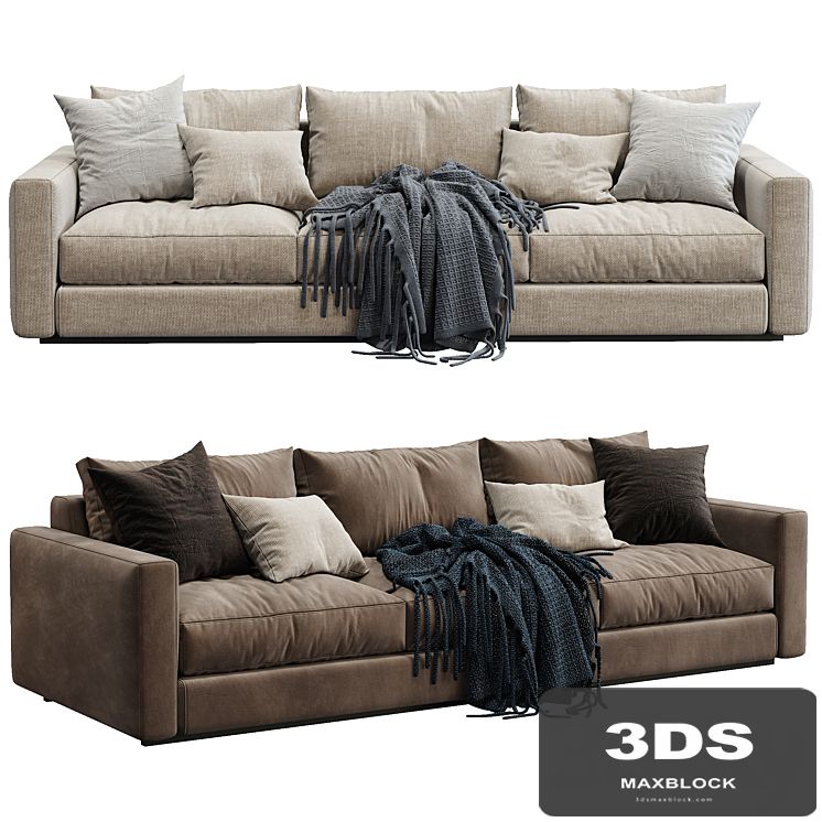Ferlea Sofa Simple (2 color version)