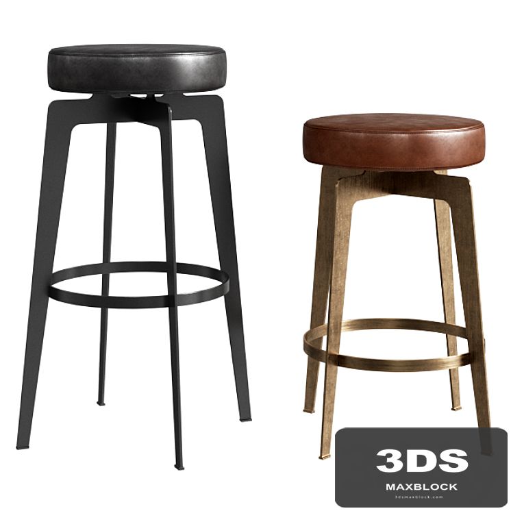 Cb2 Hayden Round Bar & Counter Stools