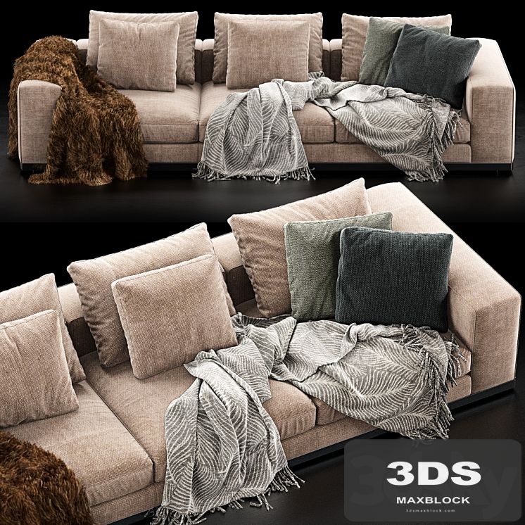 Minotti west sofa 2