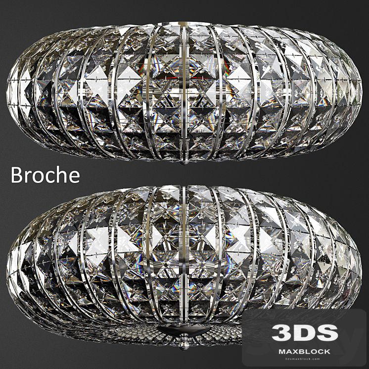 chandelier broche