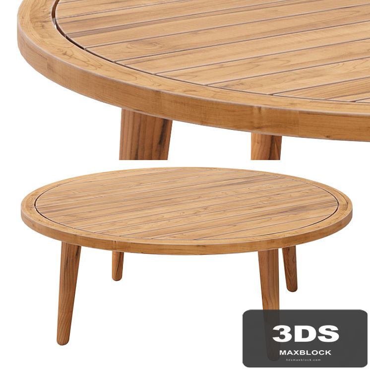 NOUMEA Round garden table
