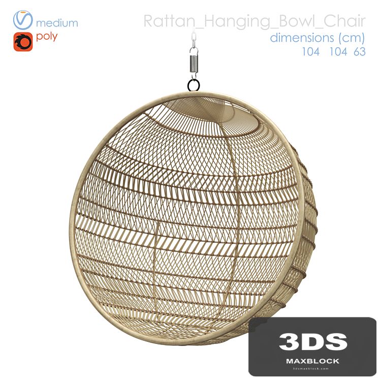 wicker chair BALL