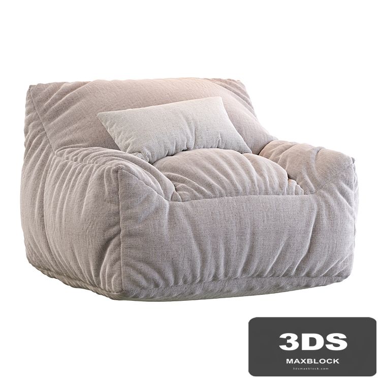 Big Joe Lux Large Bean Bag Chair & Lounger