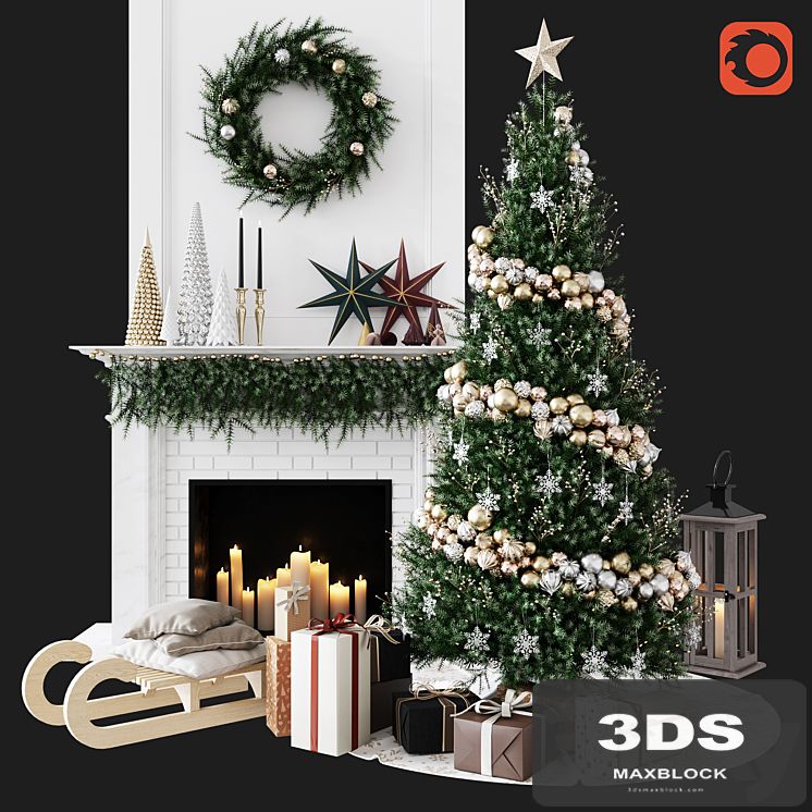 Christmas Decorative set sk_1 (Corona)
