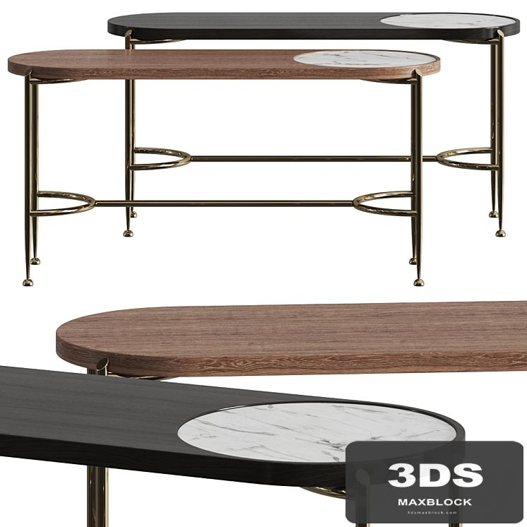 HC28 Cosmo Moon Console Tables