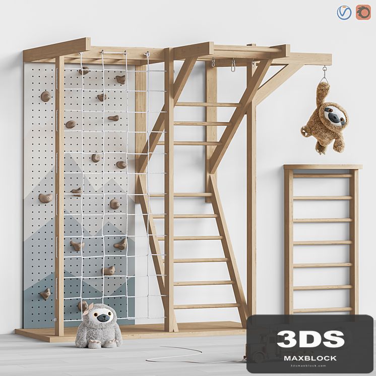 Toys and furniture set 84