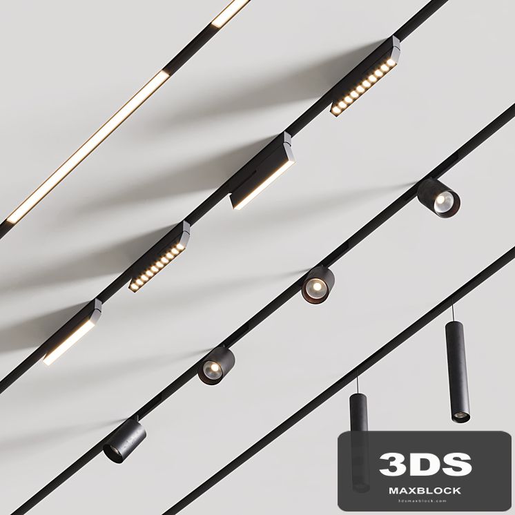Built-in magnetic lamps UNIVERSE